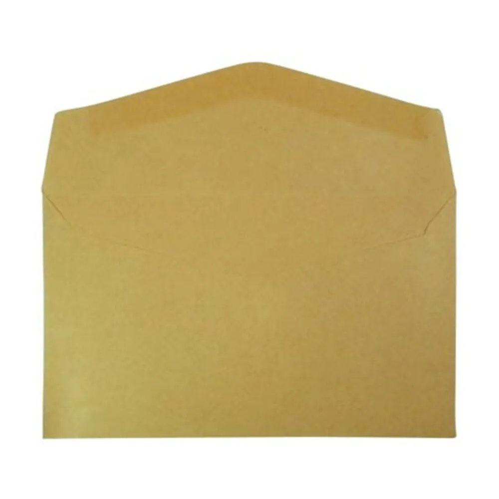 Envelope Manila 6"x3.5", W152*D89mm [Pk 100] PP