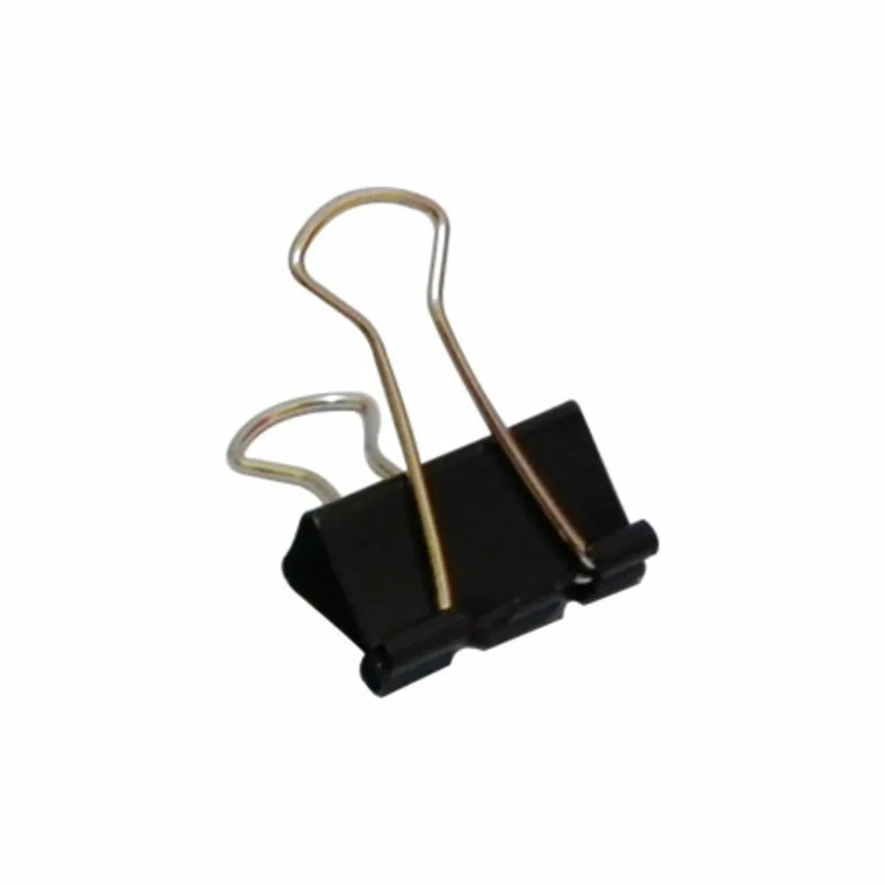 Binder Clips Ref E9544A 25mm, Black 1 Inch [Pk 12] Deli