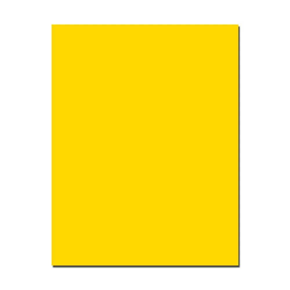 Report Cover Bristol A4 Saffron, 160gsm No Brand