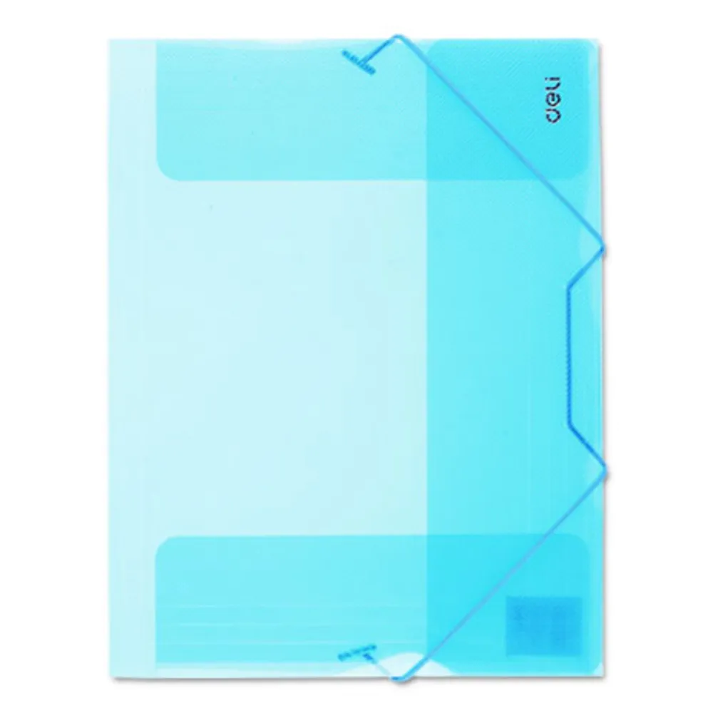 Elastic File Ref E39504 A4, Transparent  Deli