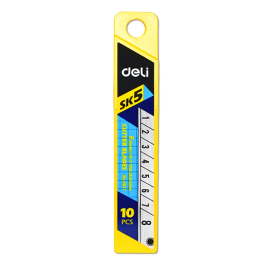 Cutter Blades Ref 2011 18mm [Pk 10] Deli