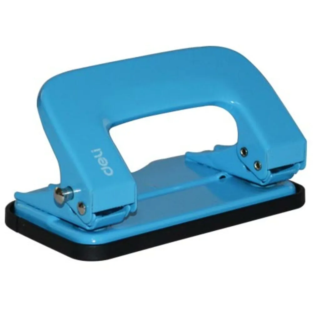 Punch 2 Hole Metal Body Ref E0136 Capacity: 10 Sheets Deli