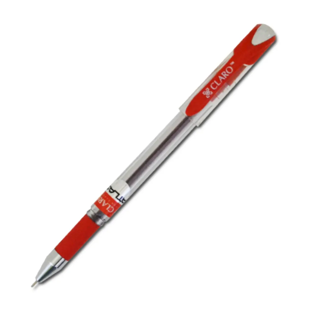 Ball Pen Atlas Ref 0023 0.7mm Tip, Red Claro