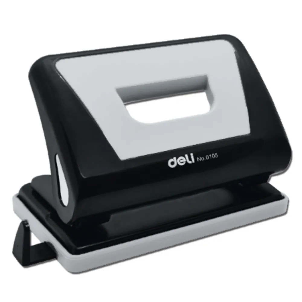 Punch 2 Hole Metal Body Ref E0105 Capacity: 15 Sheets Deli