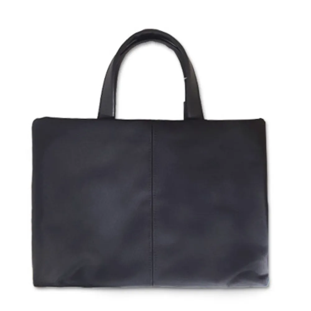 Hand Bag Ref 63752 With Handle Black Fabric Edging  Deli