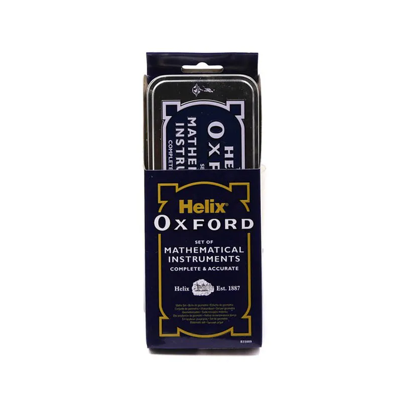 Compass Set ( 9 pieces) Mathematical Instrument Oxford