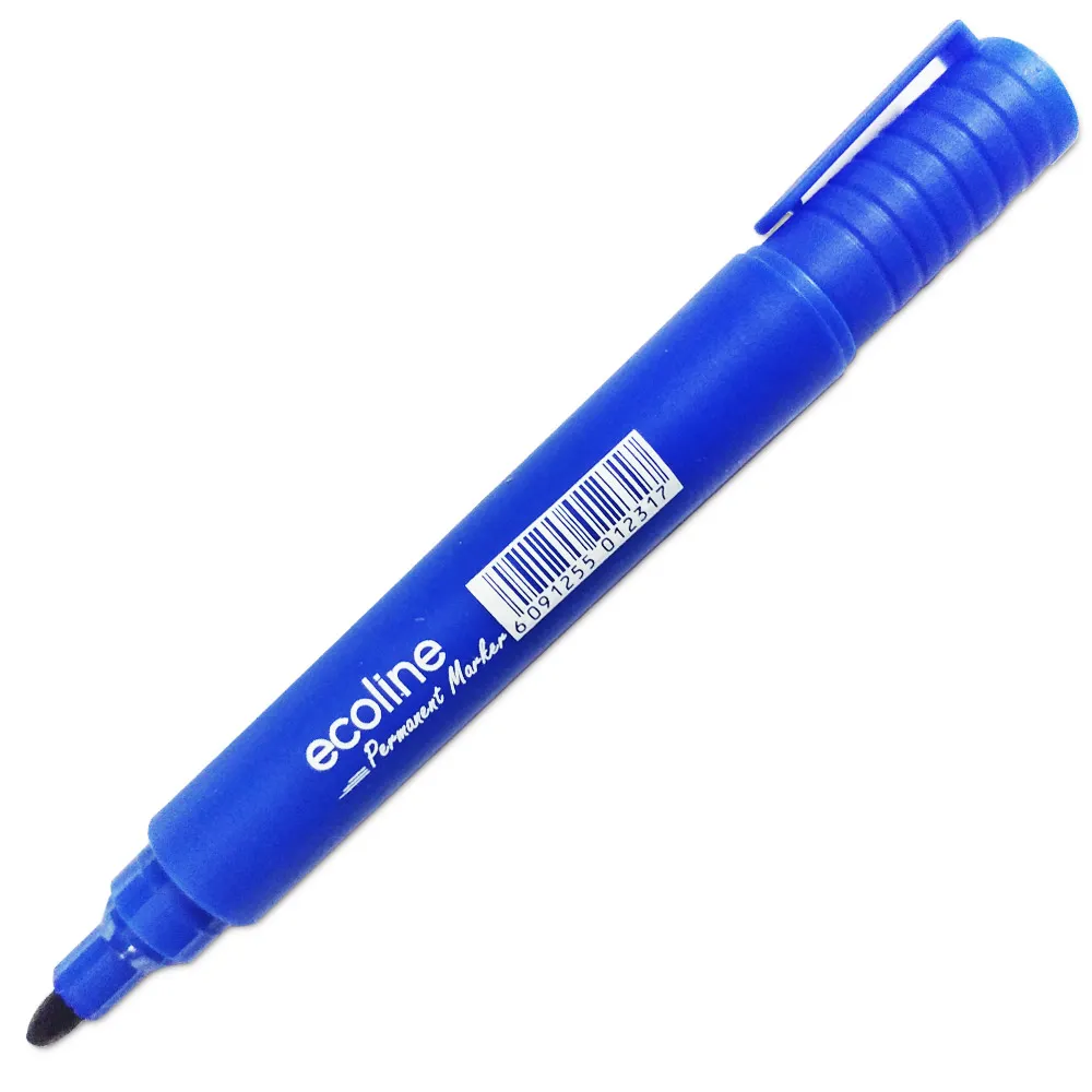 Permanent Marker Ref PM800401-bl Blue Ecoline