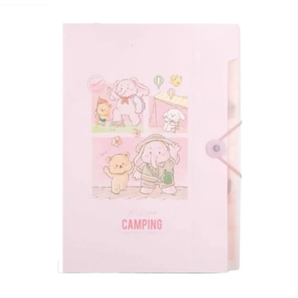 Expanding File Ref PM303 A4 , 297*210mm , Available:Pink & Blue Deli