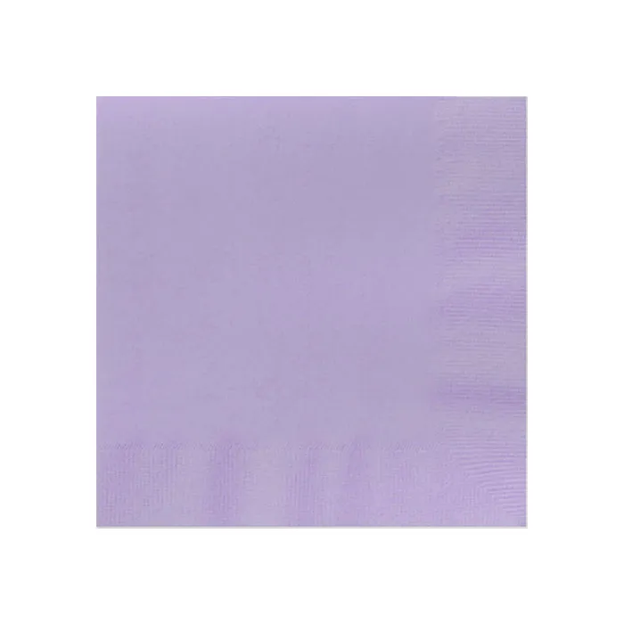 Napkins LC1116-1A7P Purple, 2 Ply Pk12 FTL