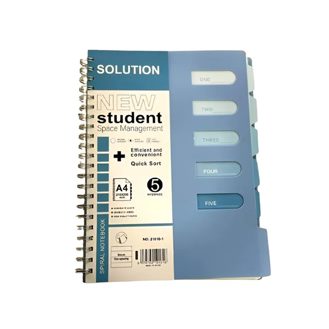 Notebook Spiral Laike 21016 A4 Index Solution MeliMelo