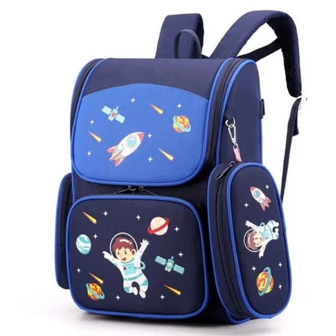 School Bag Polyester 38*33*14cm - Blue Astro My Academia