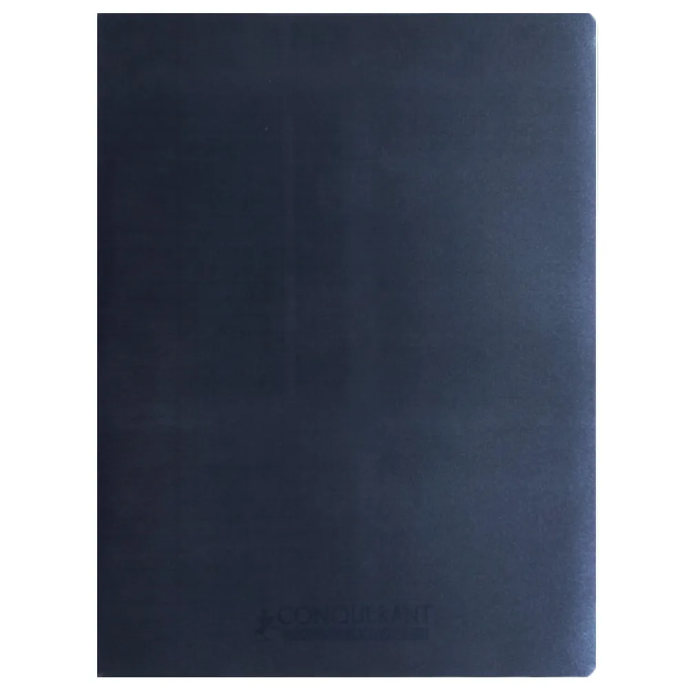 Classic Cover Notebook Ref 400183334 240*320cm, 96 pages, Seyes Polypro Black Conquerant