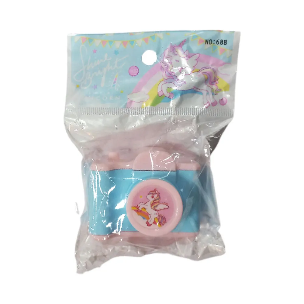Sharpener Ref 688 Mini Camera Unicorn, Assorted Colors SW