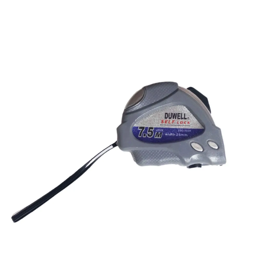 Steel Measuring Tape Ref 32G-7525 Length 7.5M , 25mm Duwell