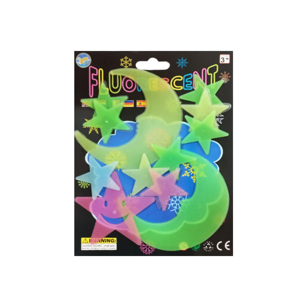Sticker Fluo Ref A362-A18 Mixed Col Stars.. FW