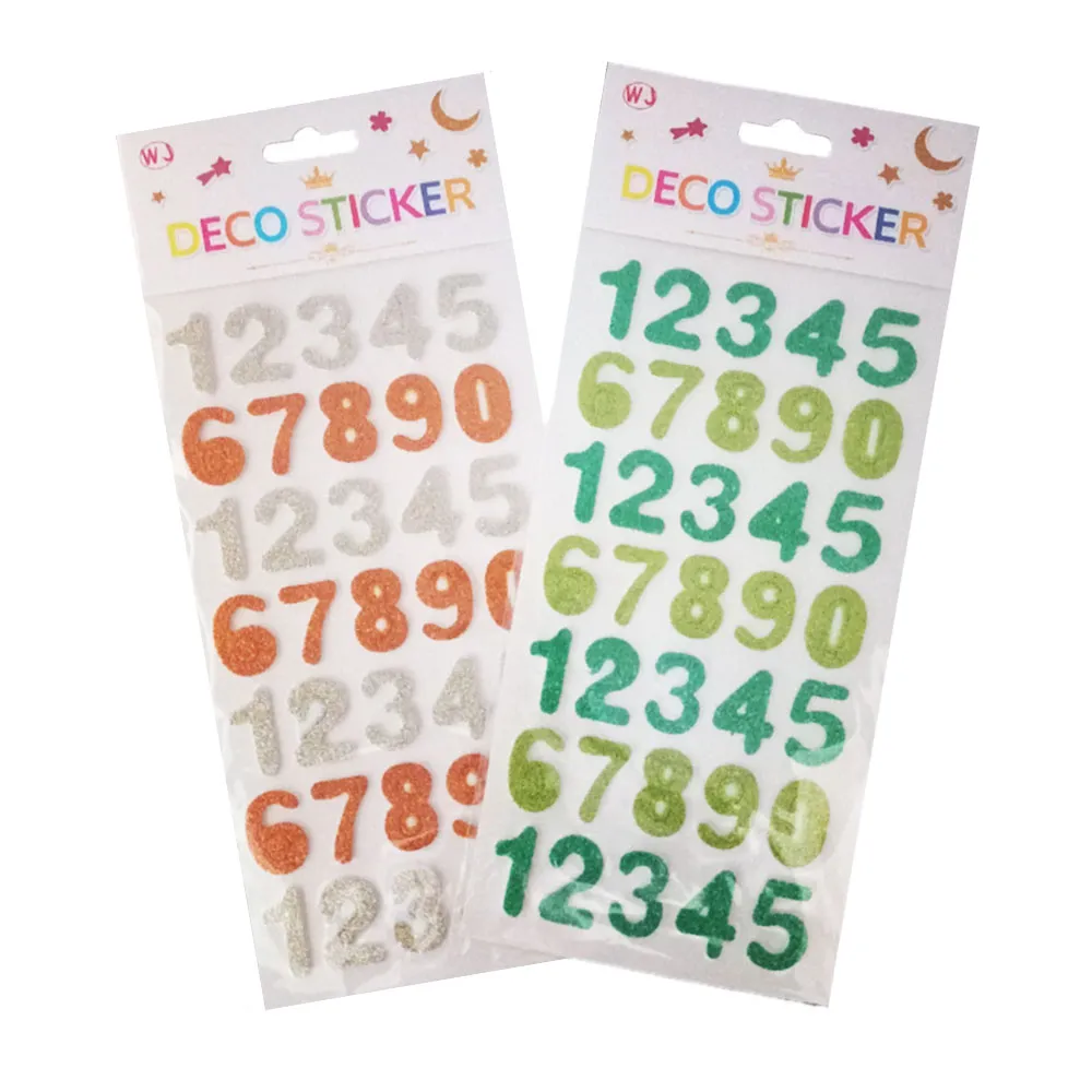 Sticker Ref STIYCLC Alphabet, Numbers & Designed Stickers WYS