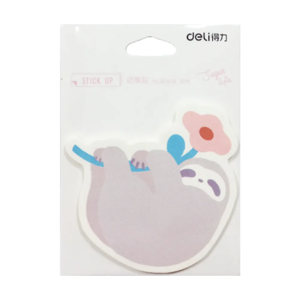 Sticky Notes Ref BT408 80*110mm, 30 Sheets, Assorted Colour Deli