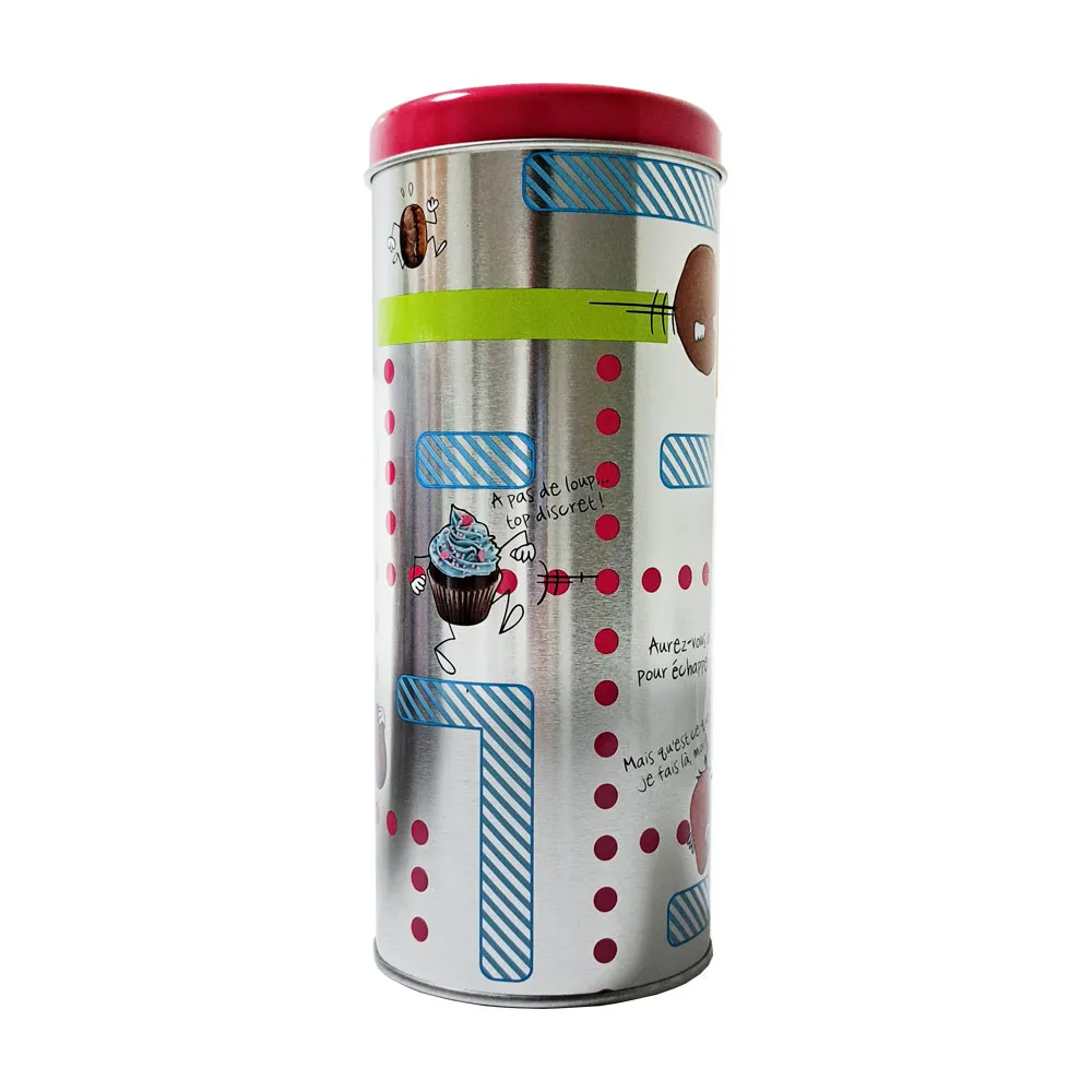 Tin Box Metal Ref KS90331 Round , 18*8cm  PS