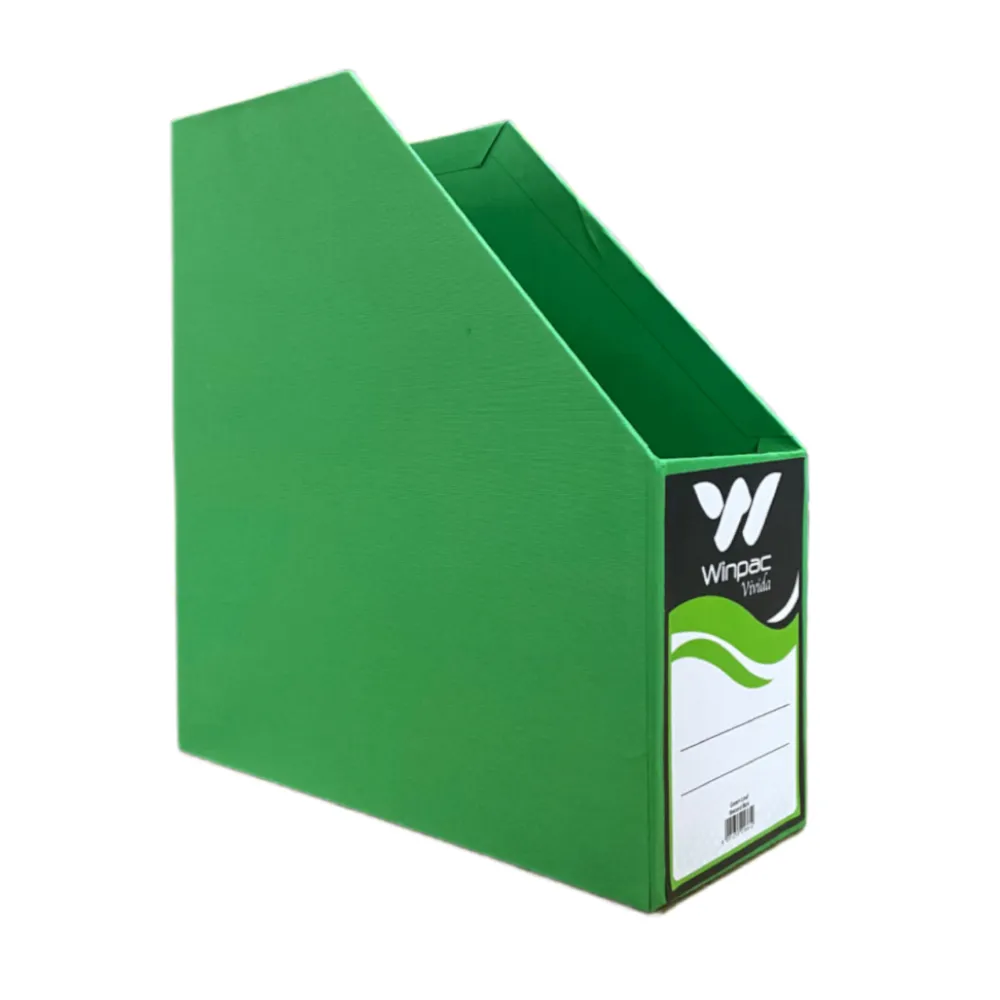 Record Box  Vivida Green Leaf Winpac