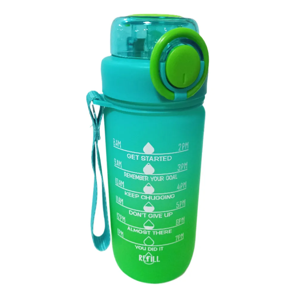 Water Bottle Plastic Ref 2330 Assorted Color - 600ml  Meli Melo