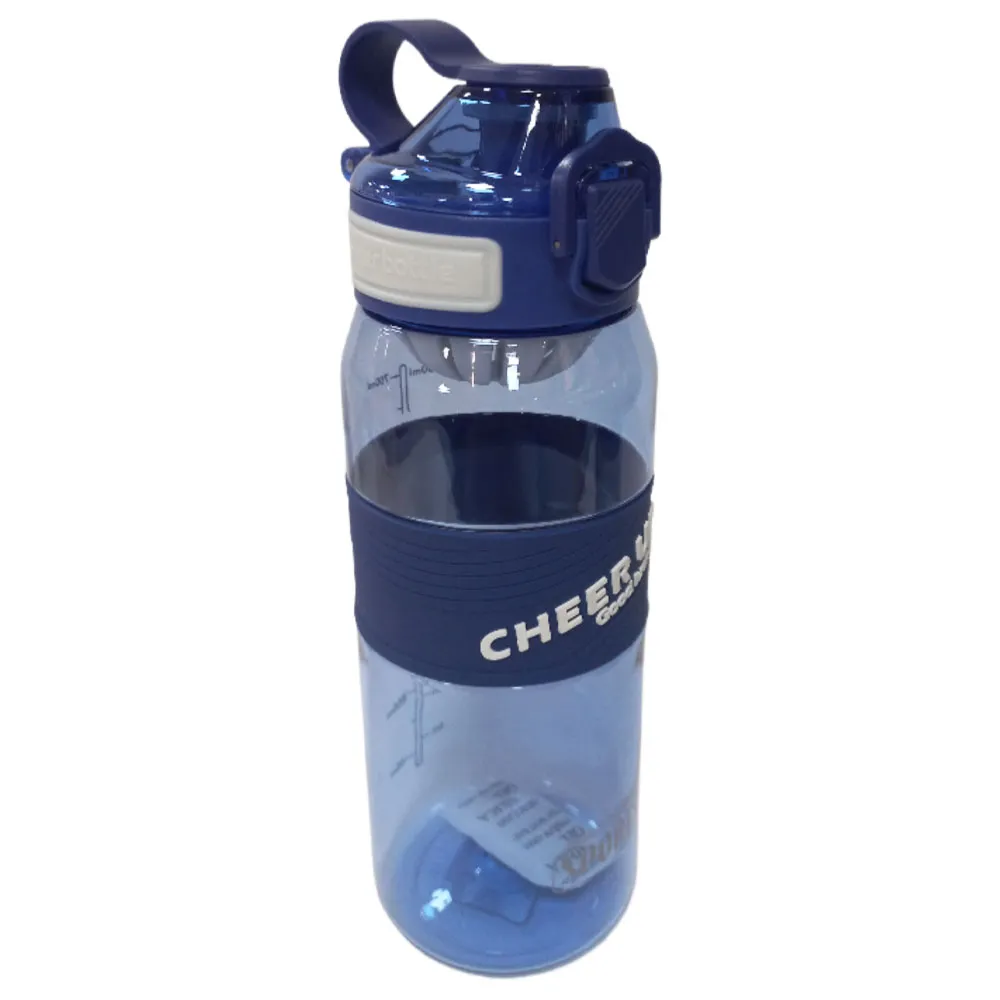 Water Bottle Plastic Ref 2485 Assorted Color - 800ml [Cheer Up] Meli Melo