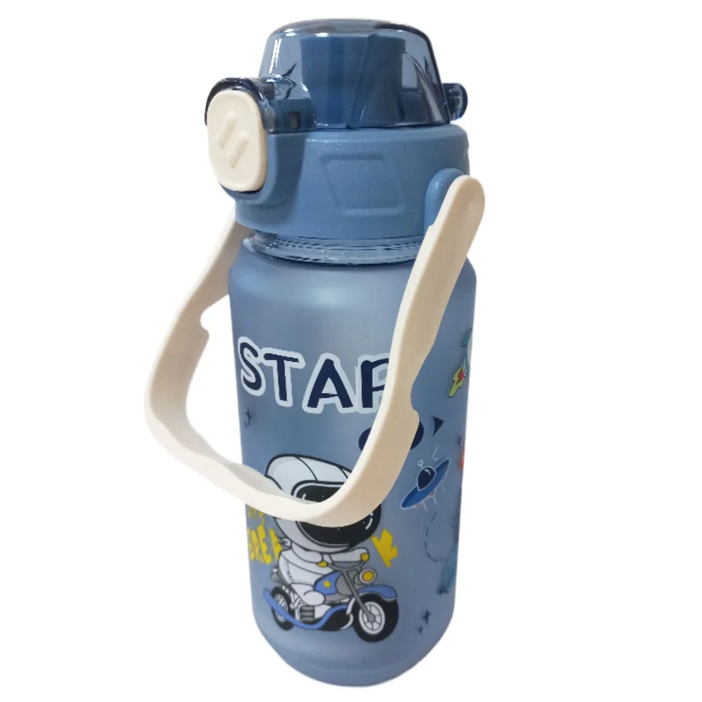 Water Bottle Plastic Ref ST200142 Assorted Color - 500ml [Astronaut & Unicorn] Meli Melo