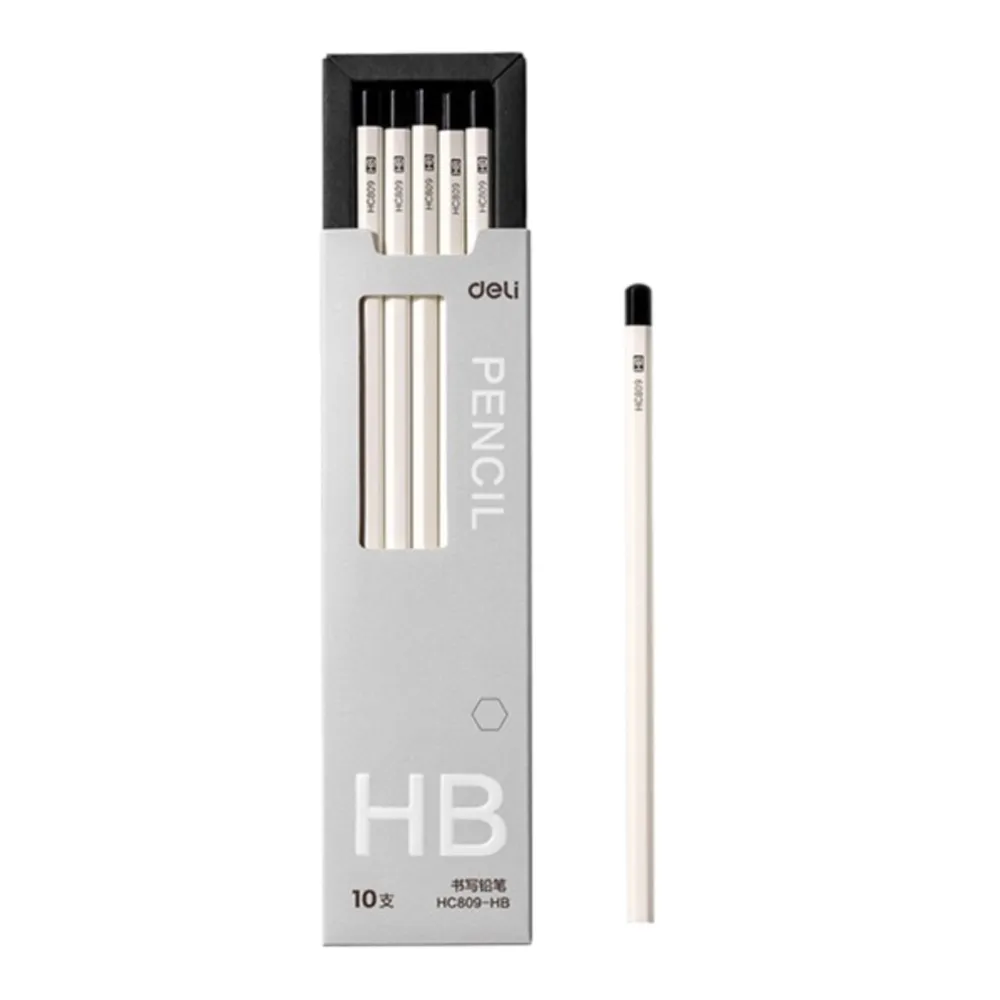 Wood Pencil Ref HC809-2B 2B [Pk 10] Deli