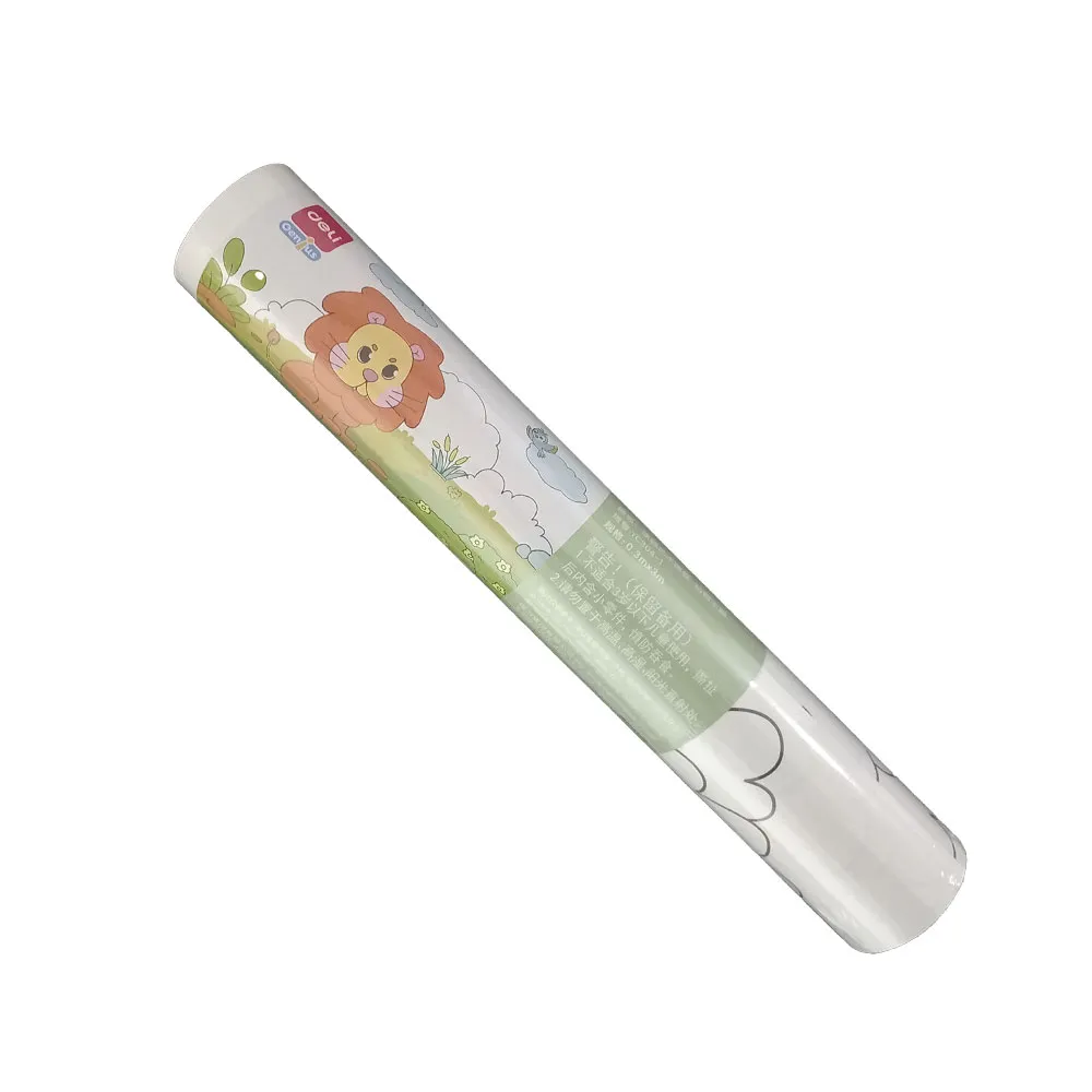 Adhesive Colouring Roll Ref YC304-1 30*300cm, Animal Theme Deli