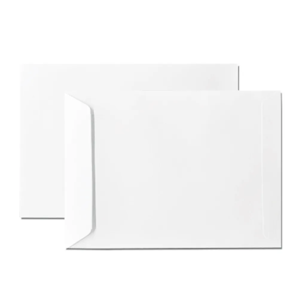Envelope White Plain A4, W229*D324mm, PS [Pk 100] Daya