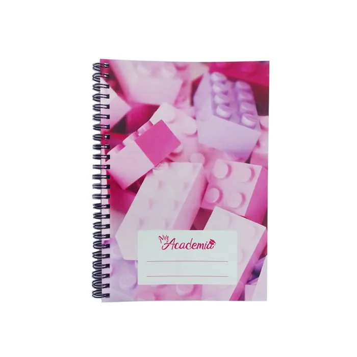 Spiral Notebook  A5, 120 Sheets Ruled, Lego  My Academia