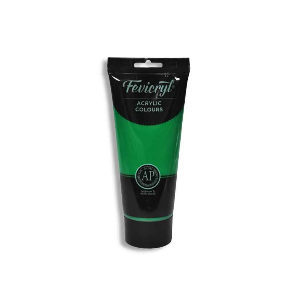 Acrylic Colours Ref ACC-16 200 ml, Emerald Green Fevicryl