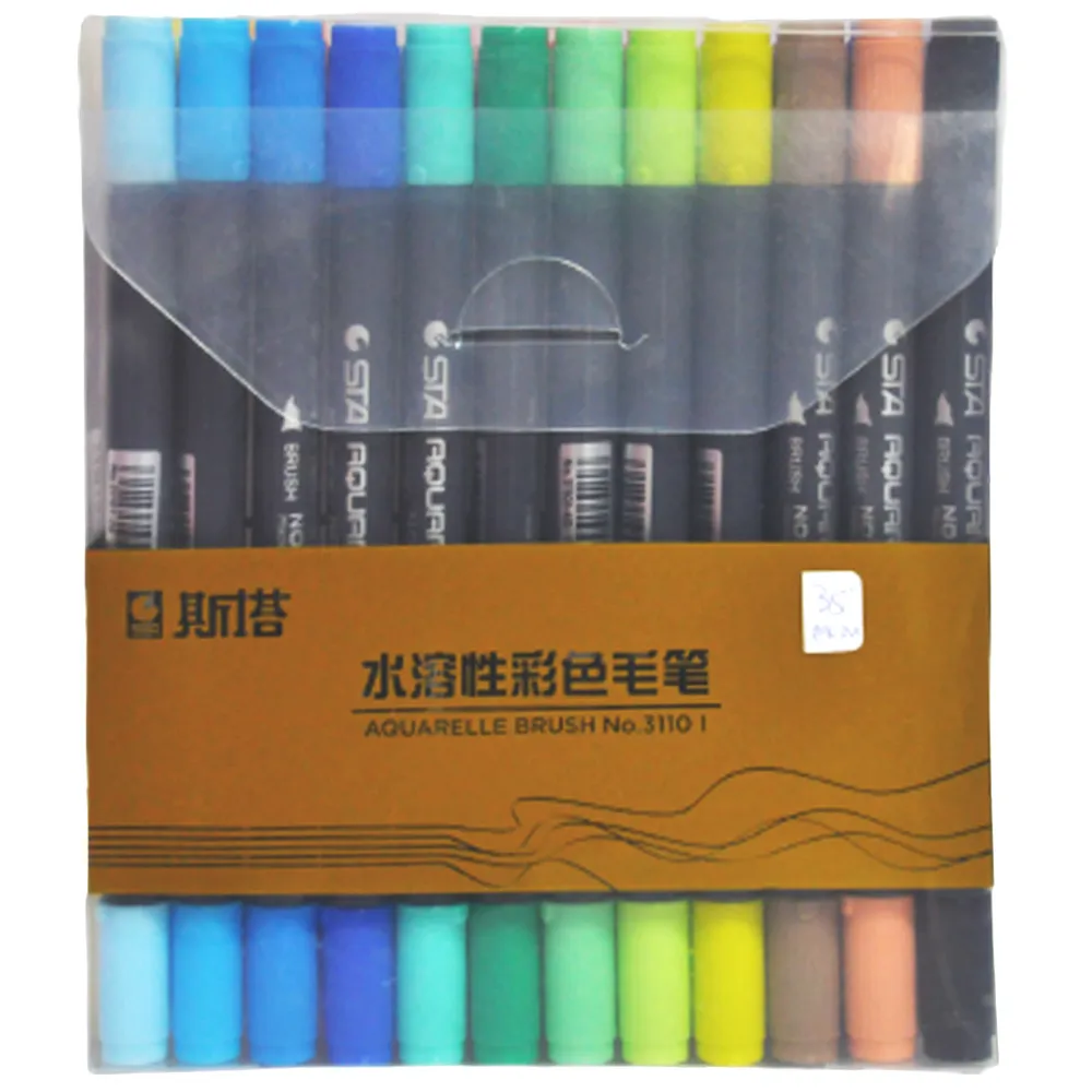 Art Marker Ref 3110-24 Twin Marker Brush STA - PK24 MeliMelo