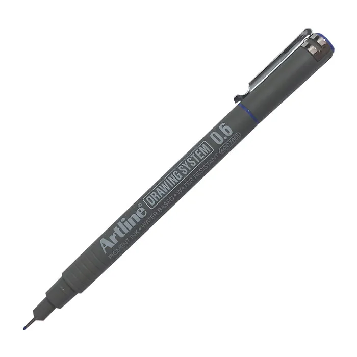 Drawing System Pen EK-236 0.6mm , Blue Artline