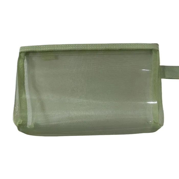 Zip Bag Ref BA167 S:240*70*140mm, Avail:Beige/Green/Orange Deli