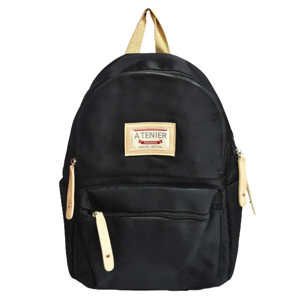 School Bag Polyester 26*13*35cm - Black My Academia