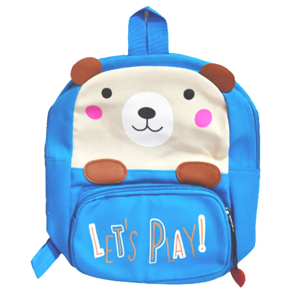 School Bag Polyester 22*29*9cm - Blue Bear My Academia