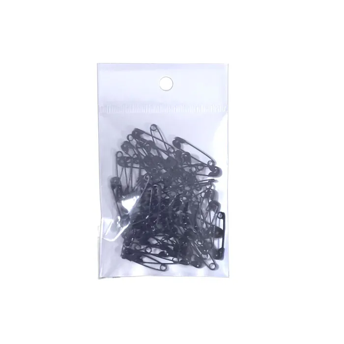 Safety Pins  Small [Pk 60] Avail: Black, Silver, Gold ASR