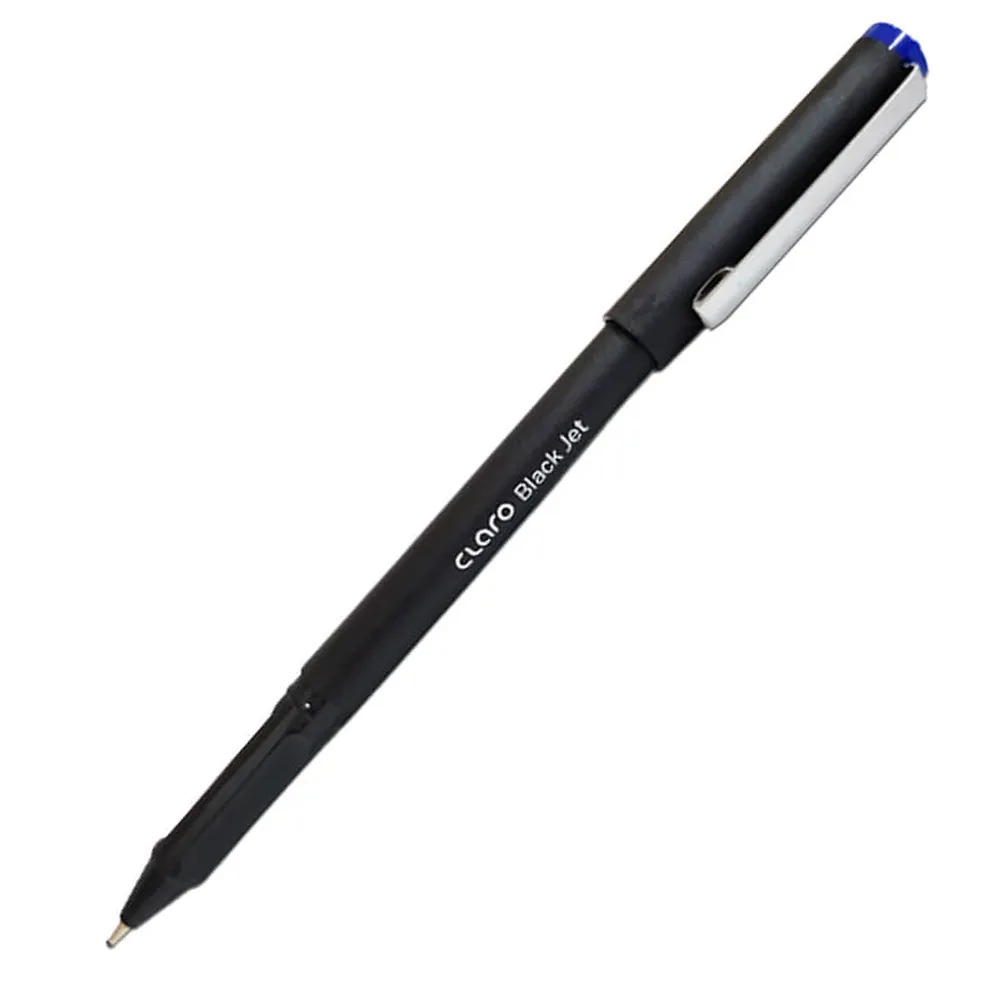 Ball Pen Black Jet Tips 1.0 mm , Blue   Claro