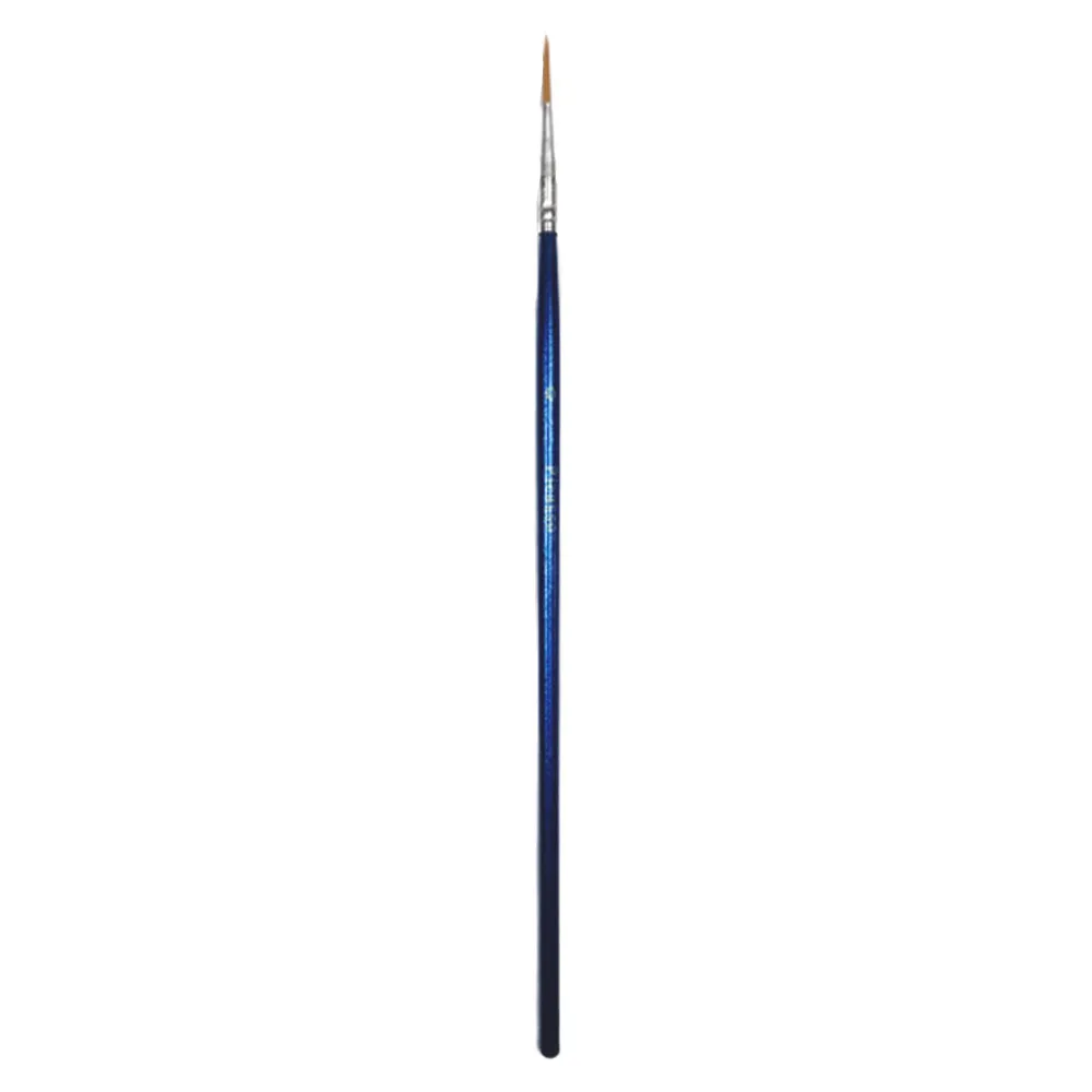 Paint Brush No. 0, Round Brush, Blue Picasso