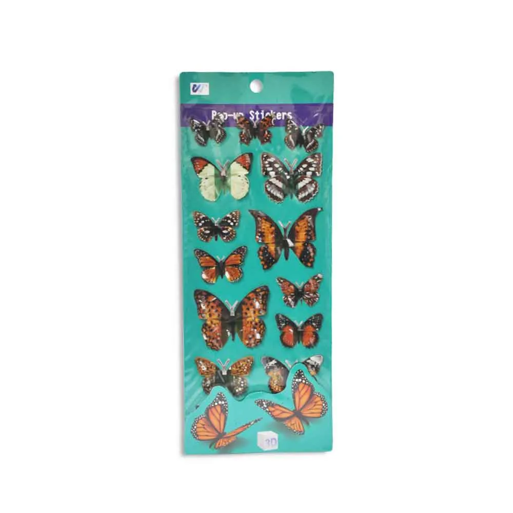 Sticker Butterfly Ref STIBF 3D  WYS