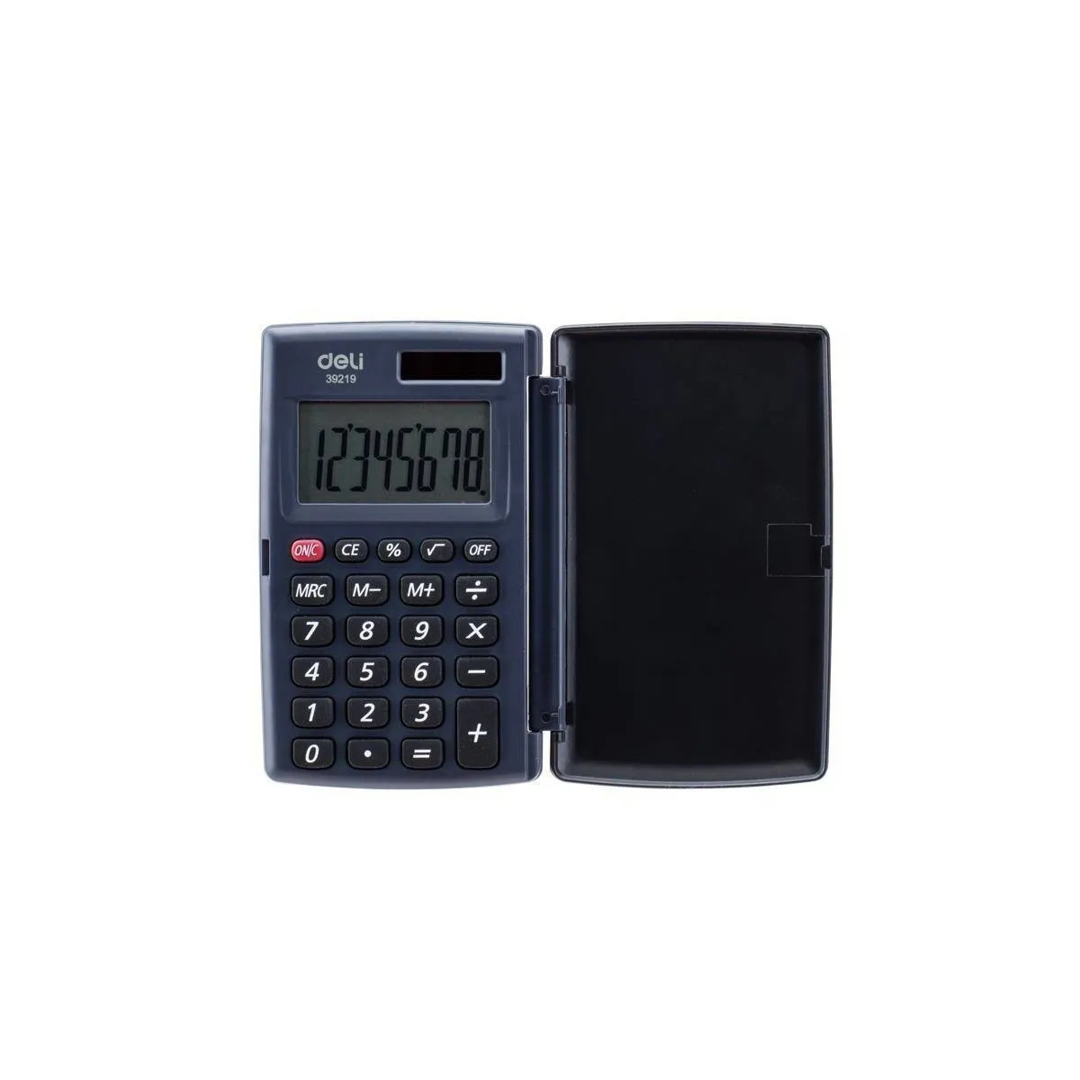 Pocket Calculator Cover Ref 39219 8 Digits, 110*67*15mm Deli