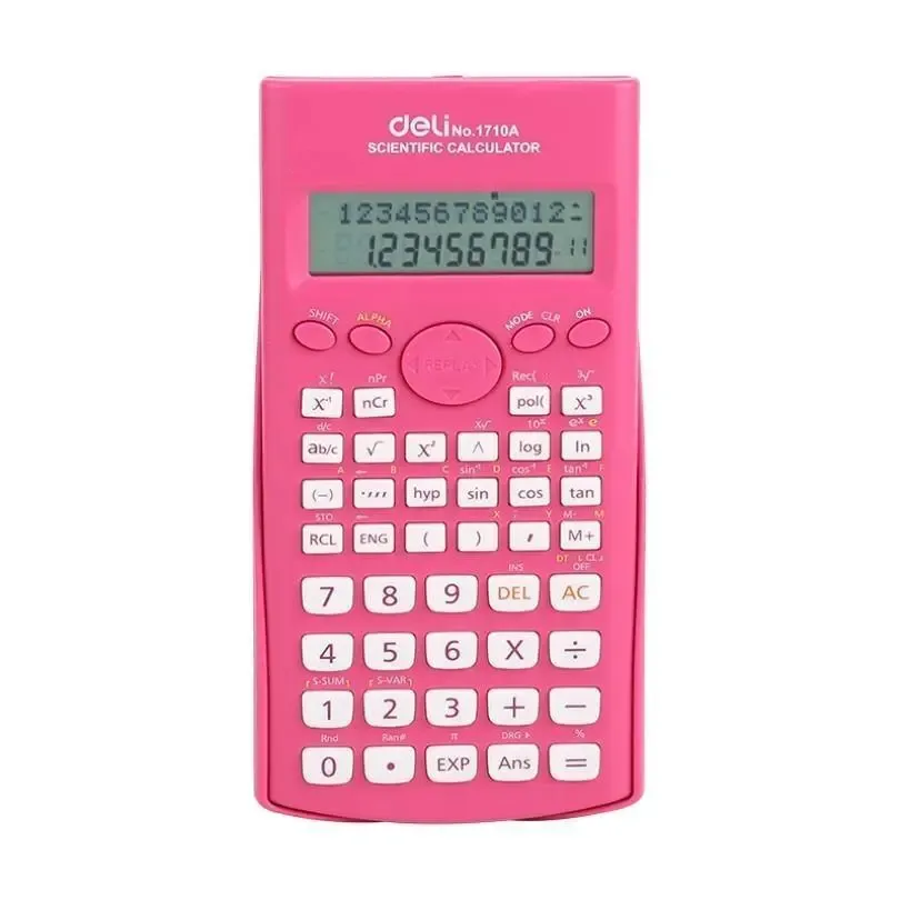 Scientific Calculator Ref 1710A 12 Digits, W84*D168mm Deli