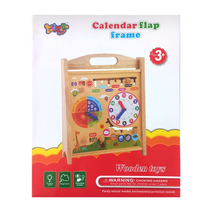 Calendar Flap Frame Ref LC1239 Wooden Toys FW
