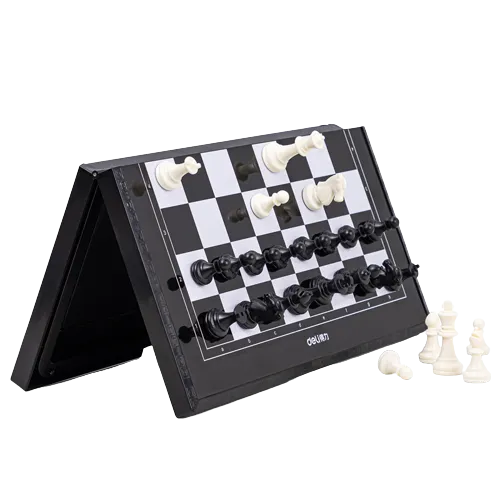 Magnetic Chess Ref 6758 Black  Deli 