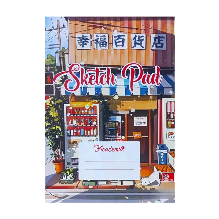 Sketch Pad A4, 30 Sheets, Convenience Shop MyAcademia
