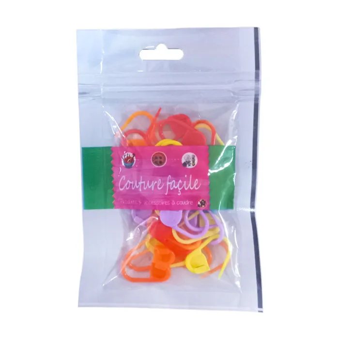 Stitch Marker Rings Assorted Colors [Pk 36] Couture Facile
