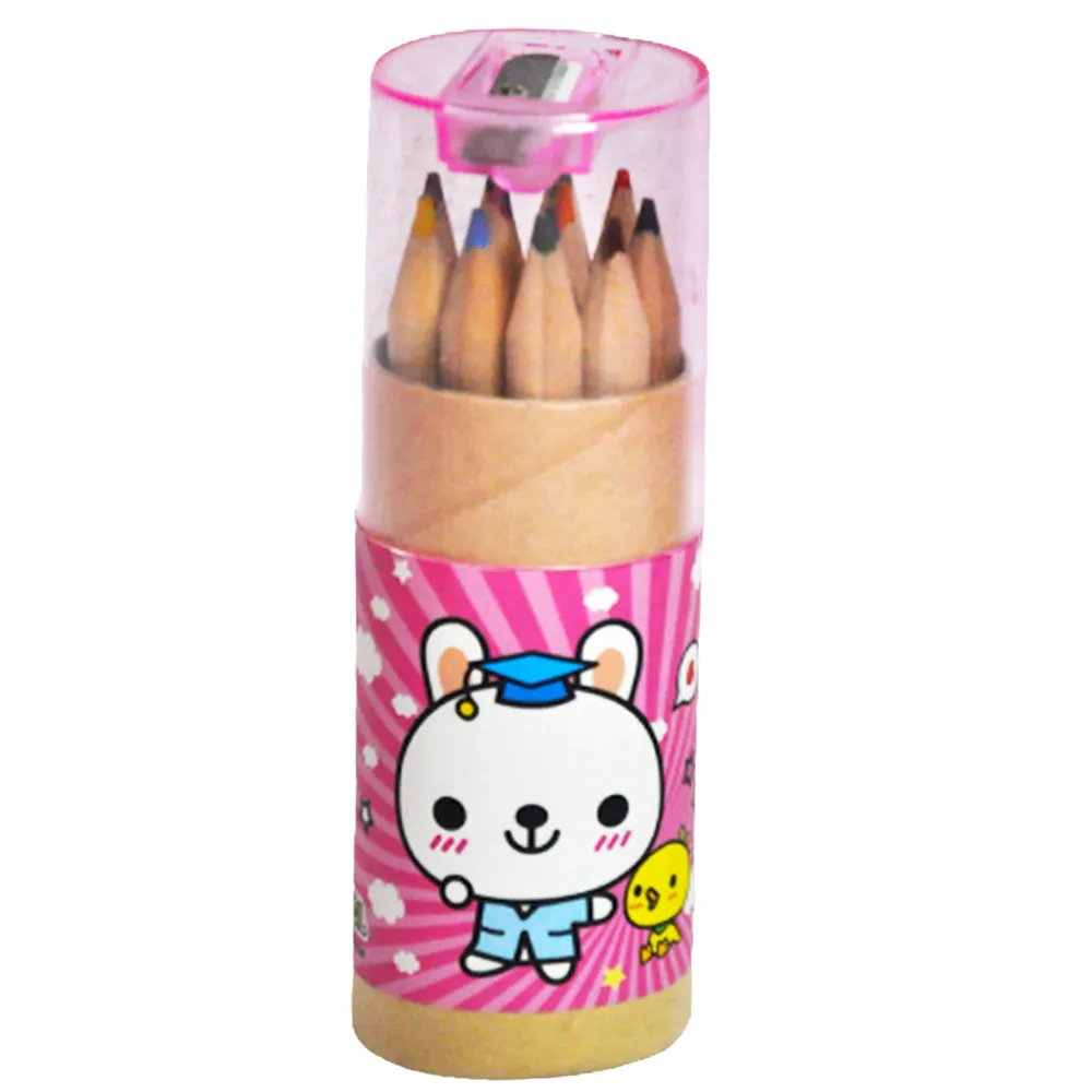 Colored Pencil Ref 002 Mini with Sharpener - PK12 MeliMelo