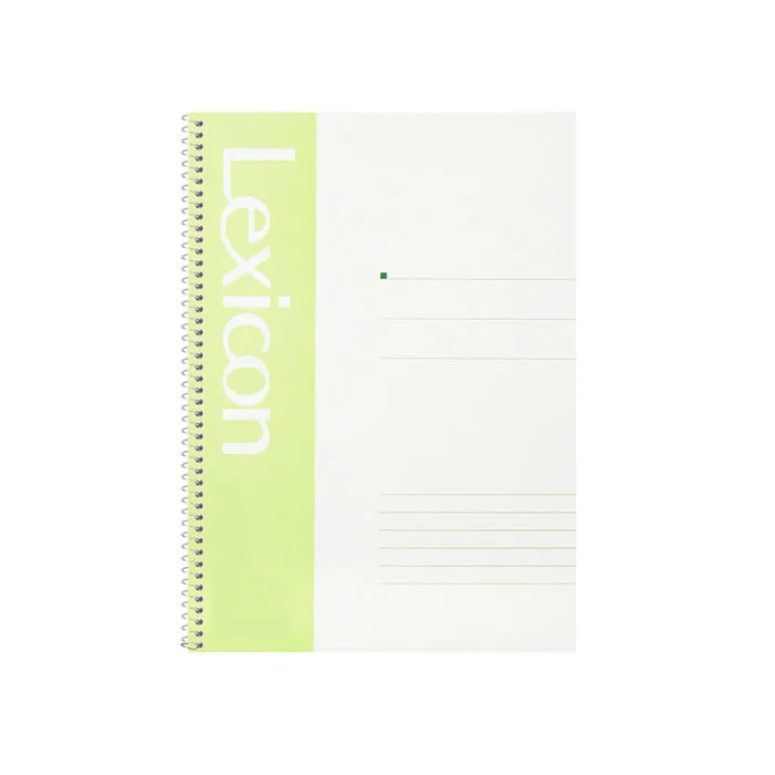 Spiral Notebook Ref 7685 A5, 100 Sheets Ruled, Single Wire Deli