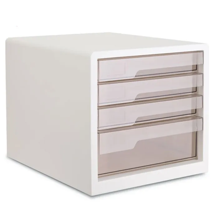 File Cabinet Ref PB101 4 level White,S:277*260*342mm Deli