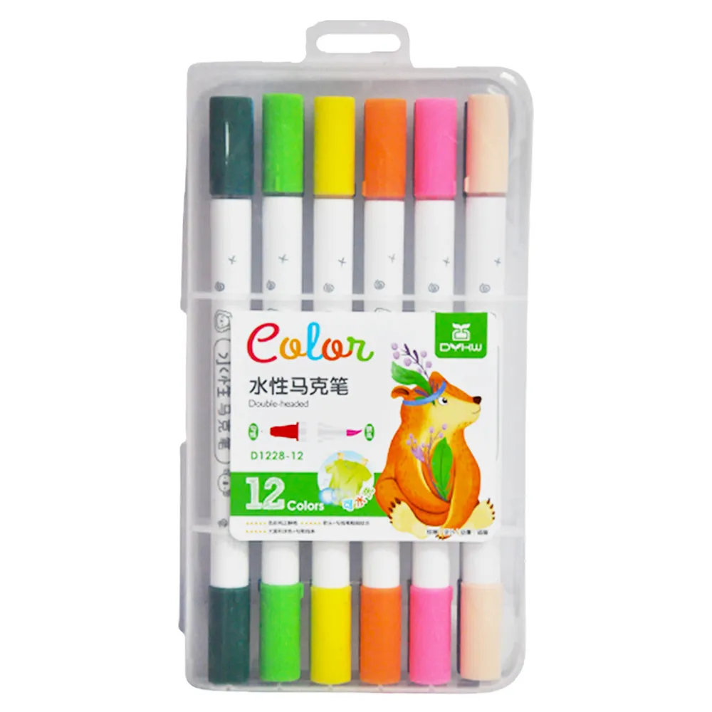 Art Marker Ref D1228-12 Twin Marker Brush, PK12 MeliMelo
